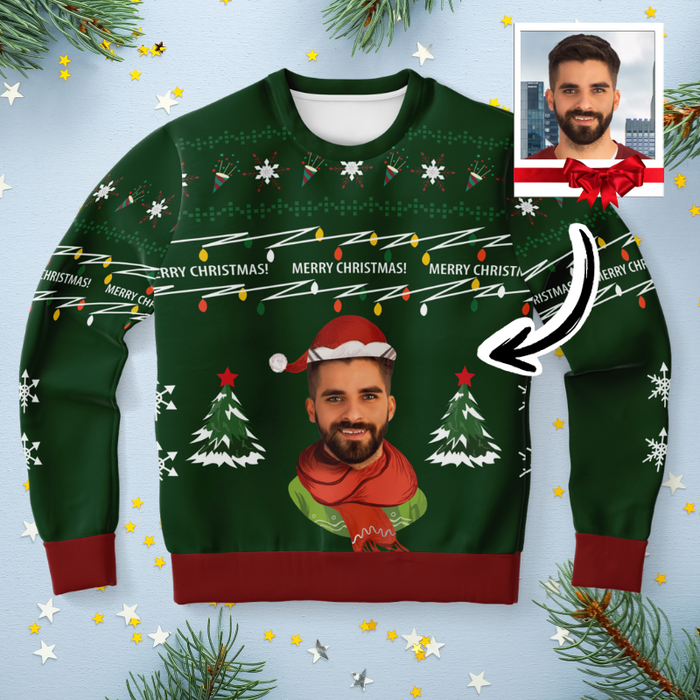 Ugly Christmas Sweater (Green Man)