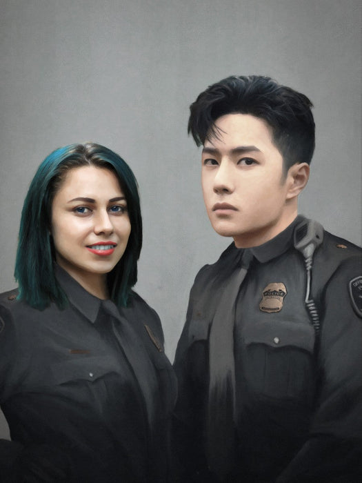 The Police Duo - Custom Mok